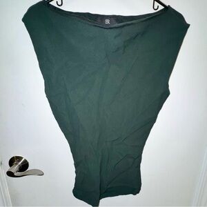 Banana Republic Women's Dark Green Blouse